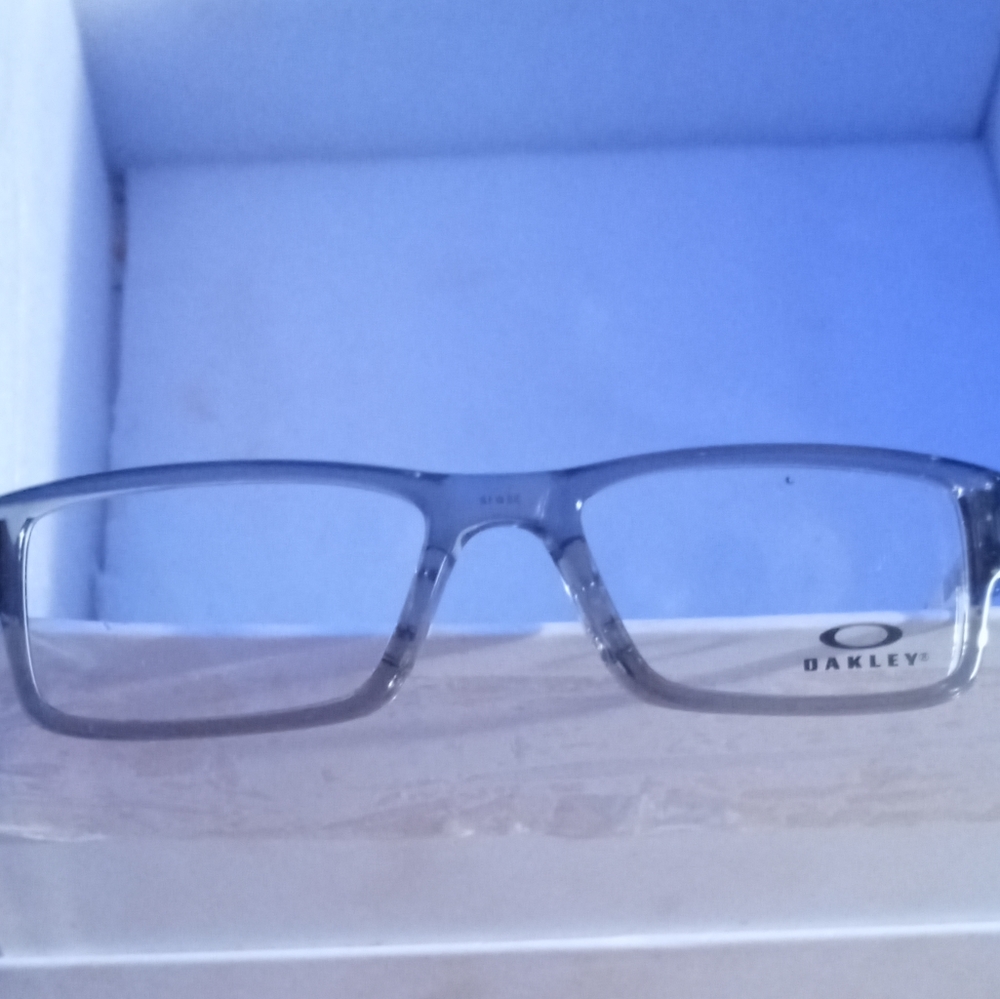 New OAKLEY Eyeglasses AIRDROP OX8046-1457 XL Large 53-18 143 gry